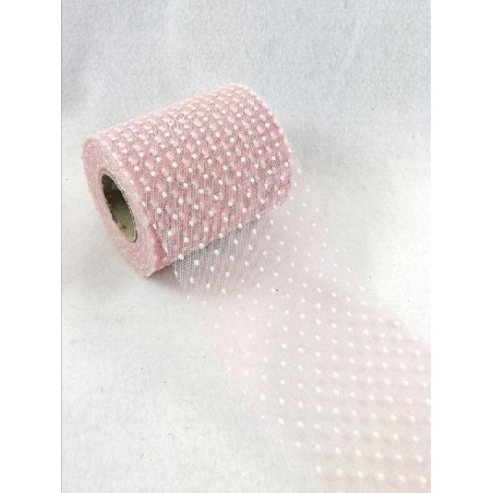 TULLE 5cm-25mt ROSA POIS [2701484-00.jpg]