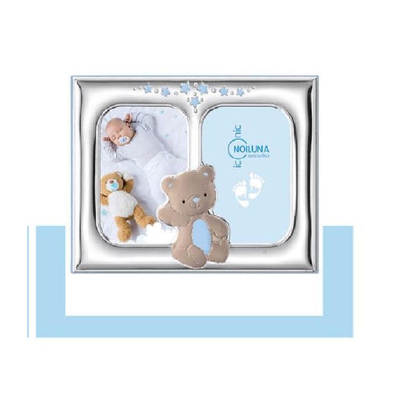 ---CORNICE DOPPIA ARGENTO 6x9 TEDDY AZZ. [0124905-00.jpg]