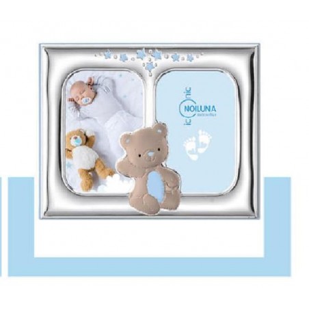 ---CORNICE DOPPIA ARGENTO 6x9 TEDDY AZZ. [0124905-00.jpg]
