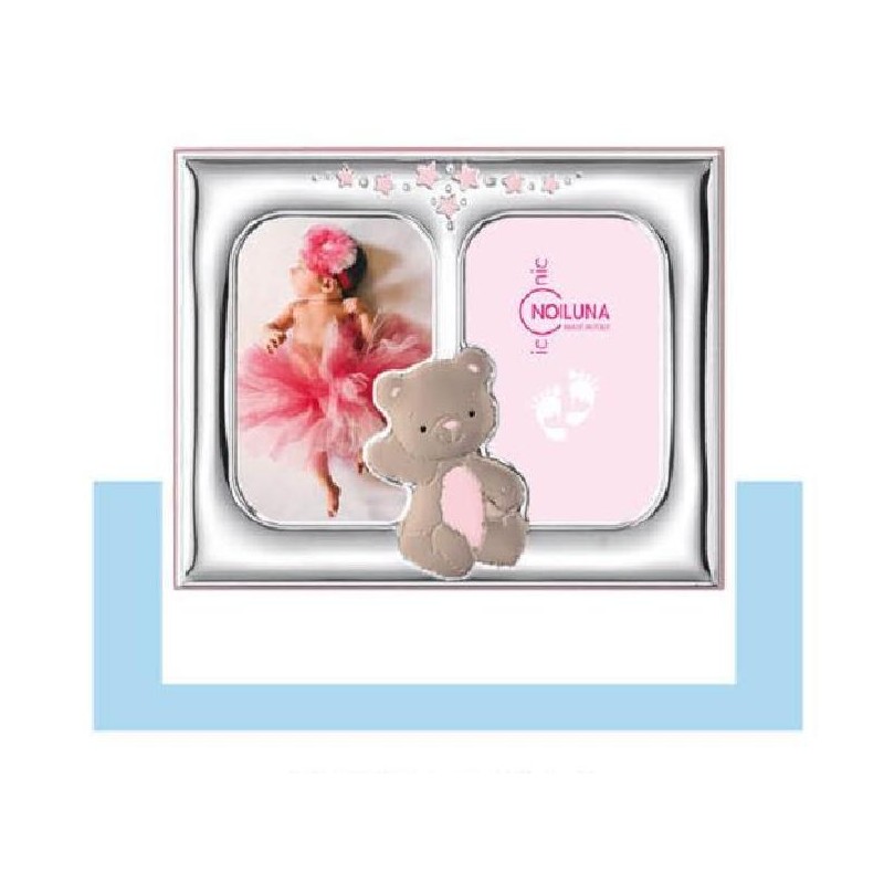 ---CORNICE DOPPIA ARGENTO 6x9 TEDDY ROSA [0124906-00.jpg]
