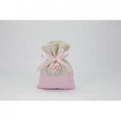 SACCHETTO COTONE CARROZZINA ROSA N/R [0140263-00.jpg]