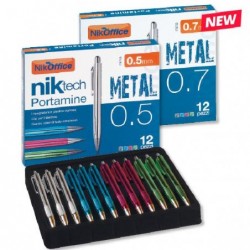 PORTAMINE 0,5mm PLASTICA METAL NIK [1020510-10.jpg]