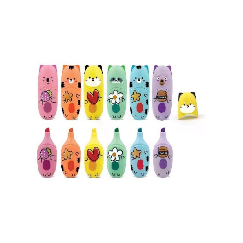 BLISTER 6pz EVID. PASTEL HOW CUTE LEBEZ [1230518-00.jpg]