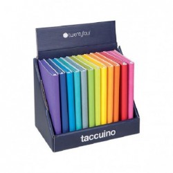 TACCUINO COPERTINA MORBIDA TINTA UNITA DISPONIBILE IN 6 COLORI DIVERSI [2450119-10.jpg]