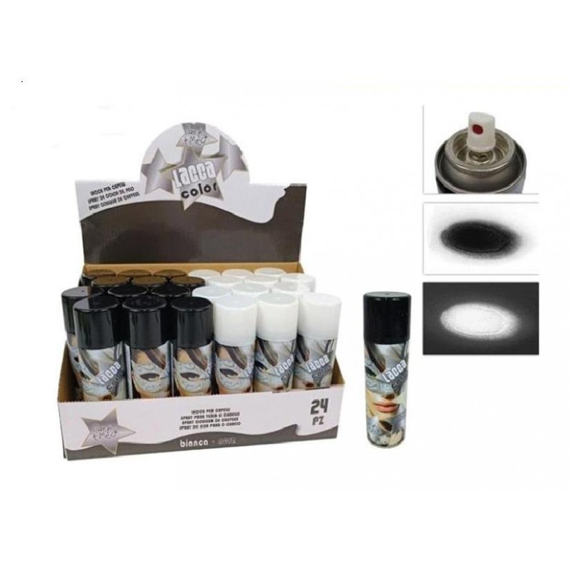 LACCA PER CAPELLI 100ml BIANCO/NERO [9030161-00.jpg]