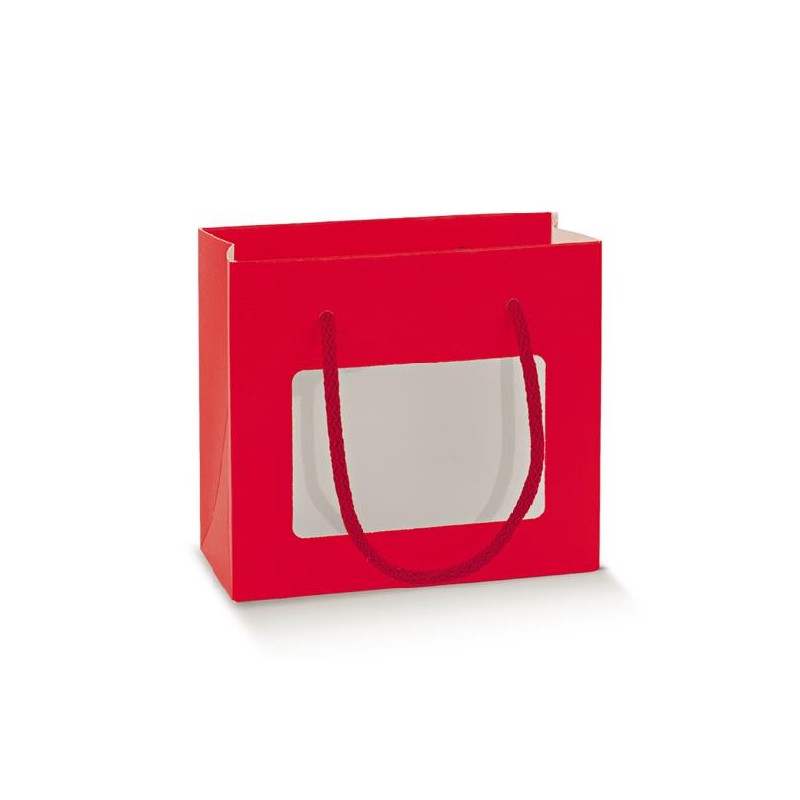 SHOP BOX mm160x80h140 LINO ROSSO CON FINESTRA [SC100095-00.jpg]