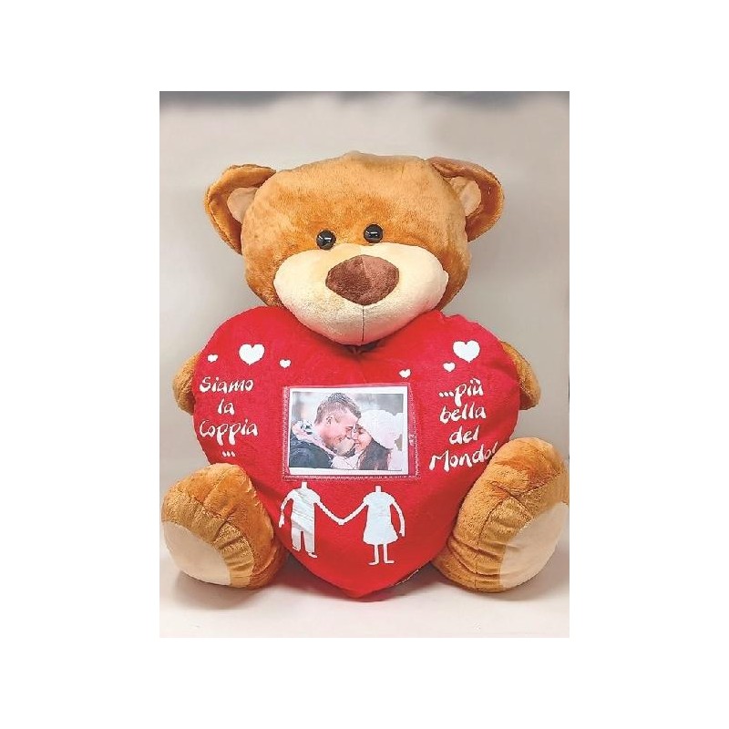 ORSACCHIOTTO PELUCHE 50cm PORTAFOTO [9030015-00.jpg]