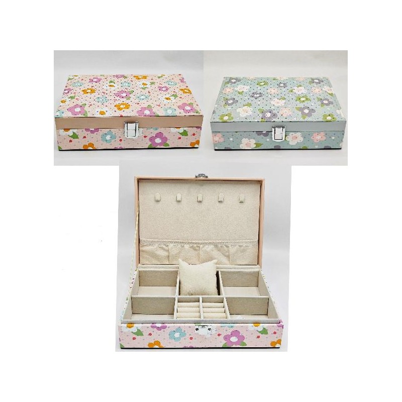 PORTAGIOIE BIMBA A FIORI cm 24x17x7 [0070114-00.jpg]