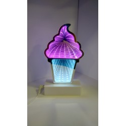 LAMPADA 3D TUNNEL GELATO...
