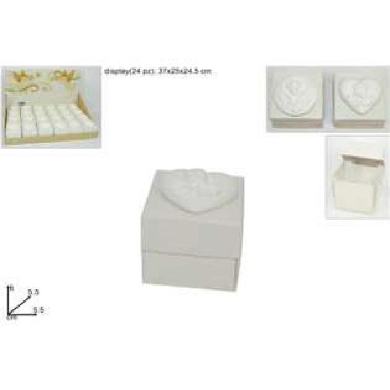 SCATOLA mm55x55 BIANCA ANGELI GESSO [0140305-00.jpg]
