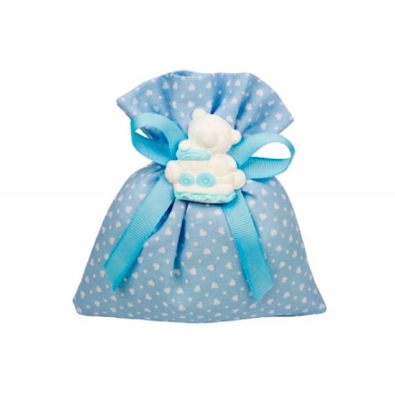 ---SACCHETTO COTONE AZZ. CON CUORI [0140310-00.jpg]