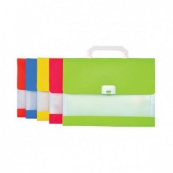 PORTADOCUMENTI SOFF.+MANICO A4-13 SPAZI [3068101-00.jpg]