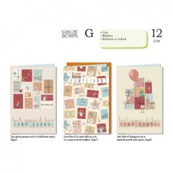 AUGURICARD COMPLEANNO KRAFT/PASTEL 3sogg [BC9975-00.jpg]