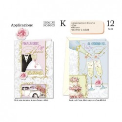 AUGURICARD NOZZE PASTEL Appl.CARTA 2sogg [NO9905-00.jpg]