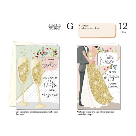 AUGURICARD NOZZE GLITTER ORO [NO9911-00.jpg]