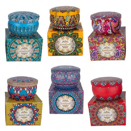 MOSAICO CANDELA METAL d6cm 6 SOGGETTI [0170323-00.jpg]