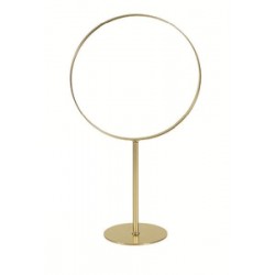 STRUTTURA CERCHIO ORO DA APPOGGIO d20h35cm [0200105-00.jpg]