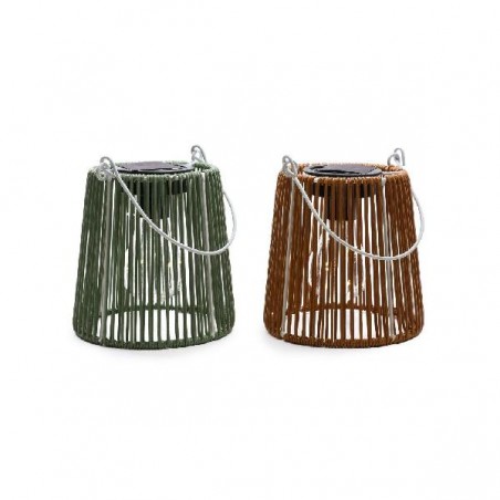 LANTERNA SOLARE d15h15cm IN METALLO E PLASTICA ADATTA PER ESTERNI [9020037-00.jpg]