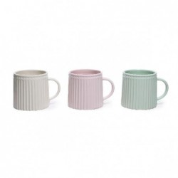 PORTA VASO IN CERAMICA CON MANICO 12cm COLORI PASTELLO MISURA cm17x12h12 [9020042-00.jpg]