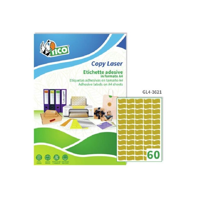 ETICHETTE 36x21 60pz SAGOMATE ORO ADESIVE IN CARTA PERSONALIZZABILI [2619805-00.jpg]