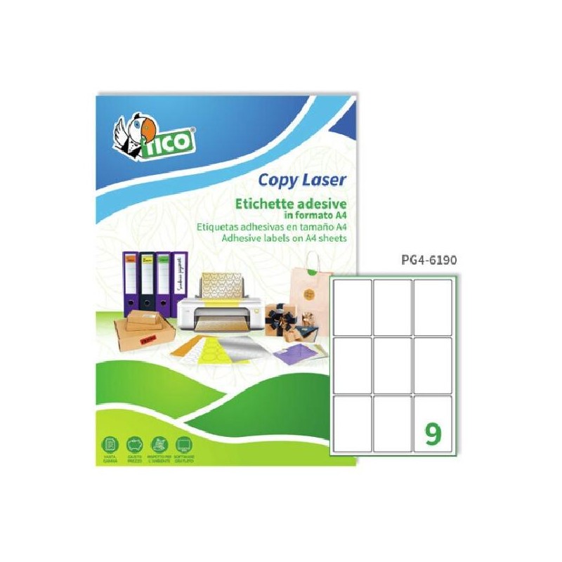 ETICHETTE 61x90 BIANCHE LUCIDE 9pz ADESIVE IN POLIESTERE PERSONALIZZABILI [2619851-00.jpg]