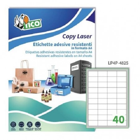 ETICHETTE 48.5x25.4mm BIANCHE MAT 40pz ADESIVE IN POLIESTERE PERSONALIZZABILI [2619815-00.jpg]