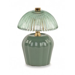 LAMPADA IN VETRO VERDE...