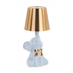 LAMPADA AZZURRA A FORMA DI...