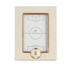 PORTAFOTO CALCIO BIANCO E...