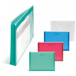 BUSTA DOPPIA TASCA CON ZIP 25x13cm E SOFFIETTO [3065113-00.jpg]