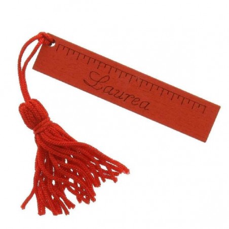 RIGHELLO LEGNO ROSSO 7x5cm SENZA NAPPINA [0140324-00.jpg]