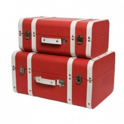 SET 2 BAULI ROSSI INSERTI BIANCHI 45X30x22 - 40x22x16 [9015489-00.jpg]