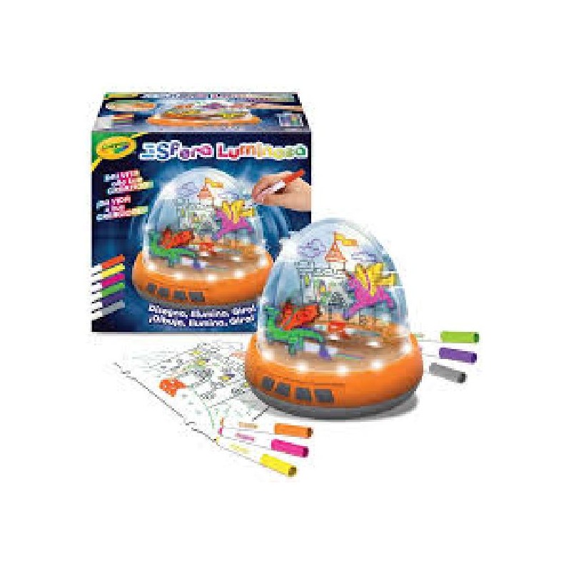 SFERA LUMINOSA CRAYOLA GIRA e DISEGNA [8150600-00.jpg]