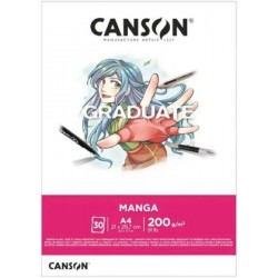 BLOCCO CANSON MANGA A4 200gr 30fg [FILAC31250P030-00.jpg]