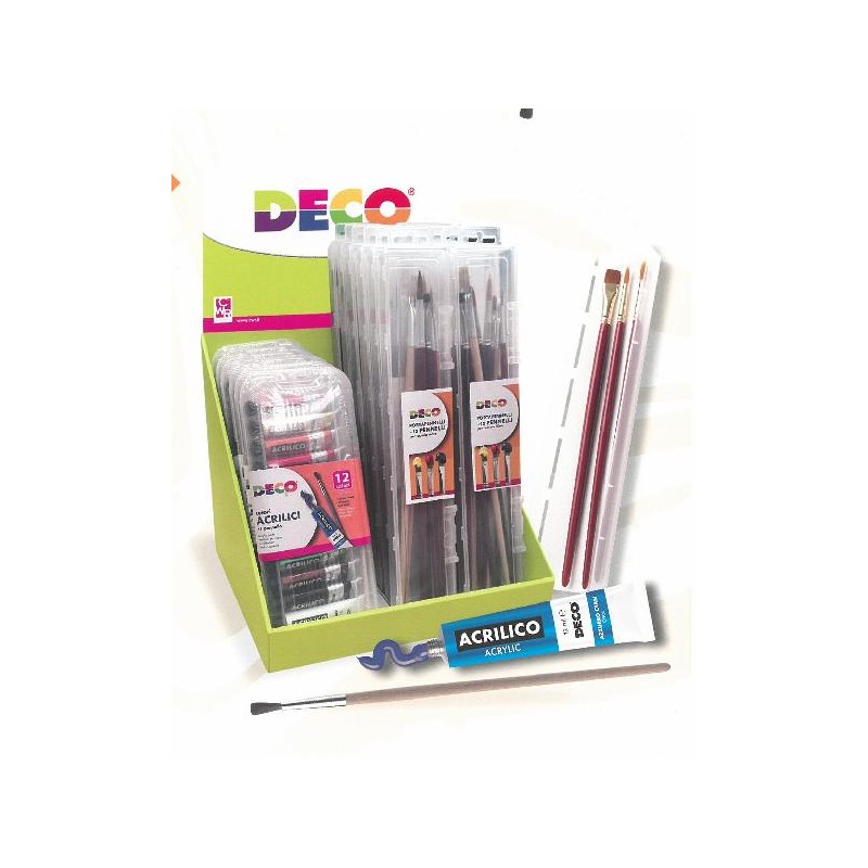 ASSORTIMENTO ACRILICI TUBO 12ml 6 SCATOLE DA 12 ACRILICI E 12 SCATOLE PORTAPENNELLI CON 10 PENNELLI PVP COLORI 7,00 - PENNELLI 8,50 [8817301-00.jpg]