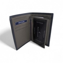 PORTAFOGLIO UOMO BICOLOR VERTICALE [0071456-10.jpg]