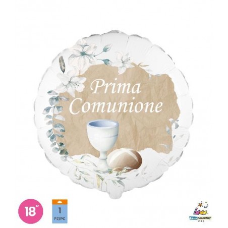 FOIL COMUNIONE 46cm BEIGE CALICE BIANCO [8413142-00.jpg]