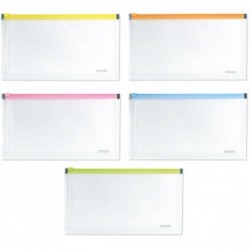 BUSTA CON SOFFIETTO E ZIP COLOR A/4 [3065131-00.jpg]