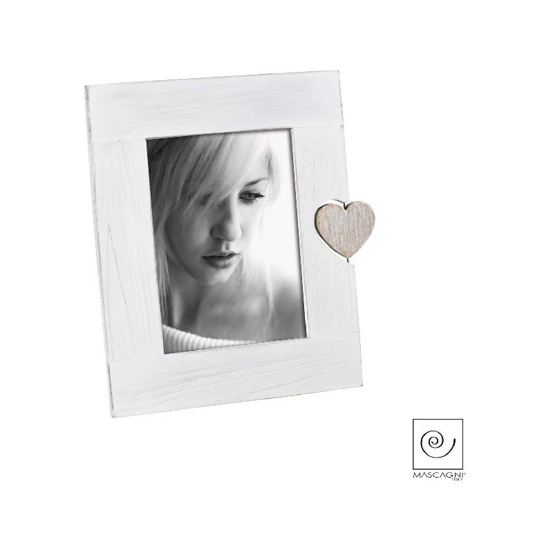 ---CORNICE LEGNO BIANCA 13x18 CON CUORE [0125021-00.jpg]