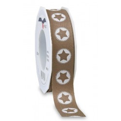 NASTRO NATALE STAR 25x20mt TORTORA [2714340-00.jpg]