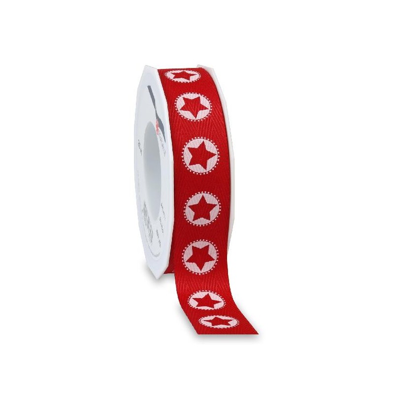 NASTRO NATALE STAR 25x20mt ROSSO [2714381-00.jpg]
