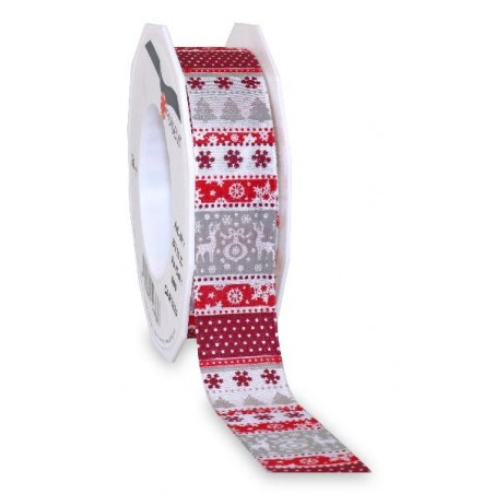 NASTRO NATALE CAREZZA 25x20mt ROSSO [2714380-00.jpg]