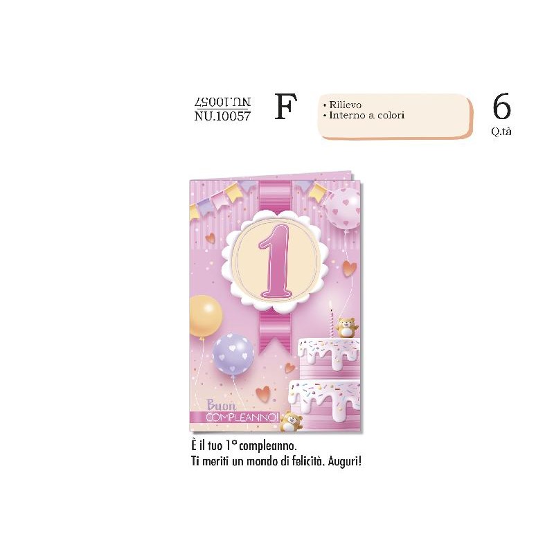 AUGURICARD NUMERO 1 ROSA TORTA [NU10057-00.jpg]