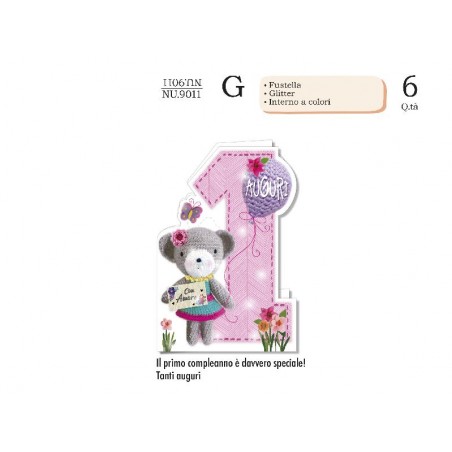 AUGURICARD NUMERO 1 ROSA ORSETTO [NU9011-00.jpg]