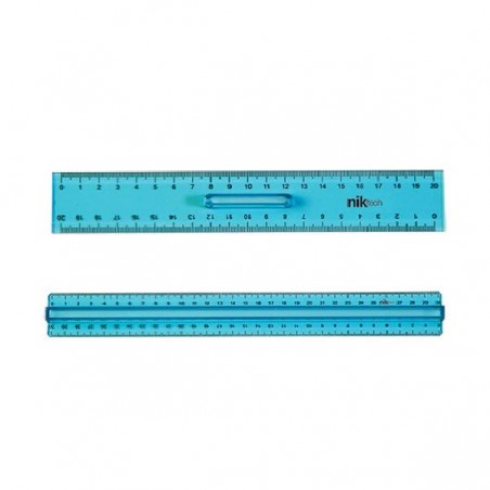 DOPPIODECIMETRO PLASTICA cm20 NIK TECH [8022204-00.jpg]