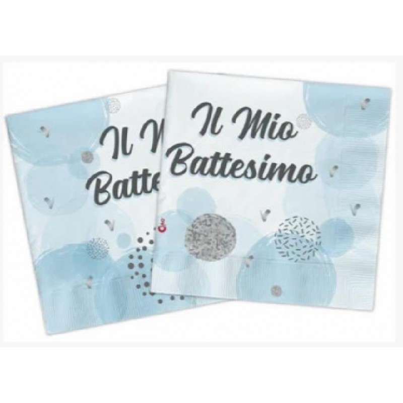 TOVAGLIOLI 33x33 BATTESIMO AZZ. 20pz [8840055-00.jpg]