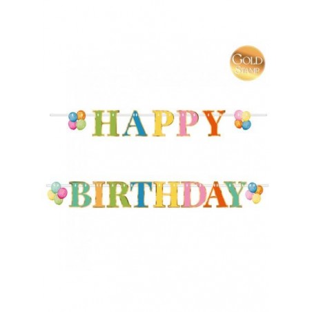 FESTONE CARTA HAPPY BIRTHDAY cm100x130 EFFETTO SHABBY,PALLONCINI COLOR [8840009-00.jpg]