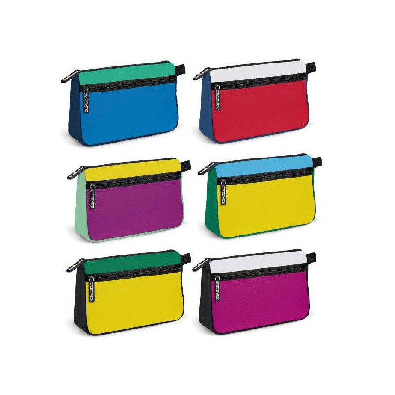 MAXI ASTUCCIO BICOLOR 2 ZIP 4color Ass. [0081556-00.jpg]