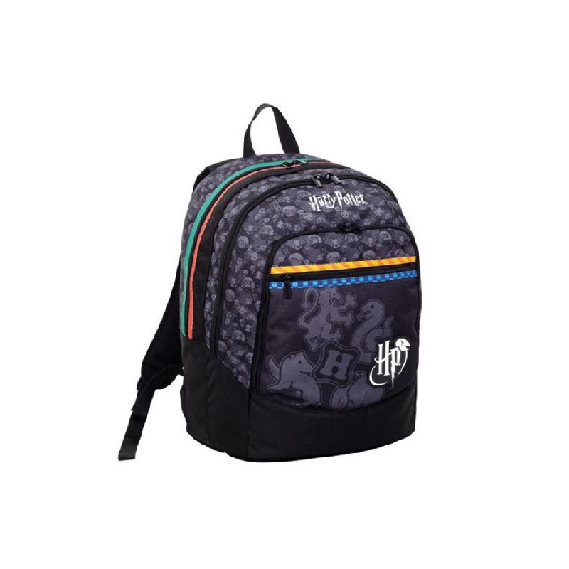 ZAINO SCUOLA HARRY POTTER SEVEN TIPO AMERICANO DALLA FORMA ARROTONDATA [7110050-00.jpg]