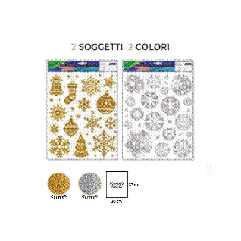 ---VETROFANIA 30x37 FIOCCHI NEVE GLITTER [9012217-00.jpg]